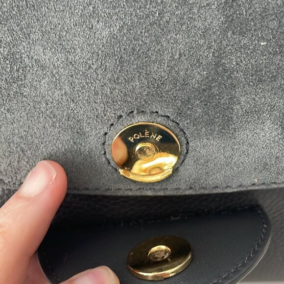 Polene Gray handbag numero uno - Picture 3 of 8